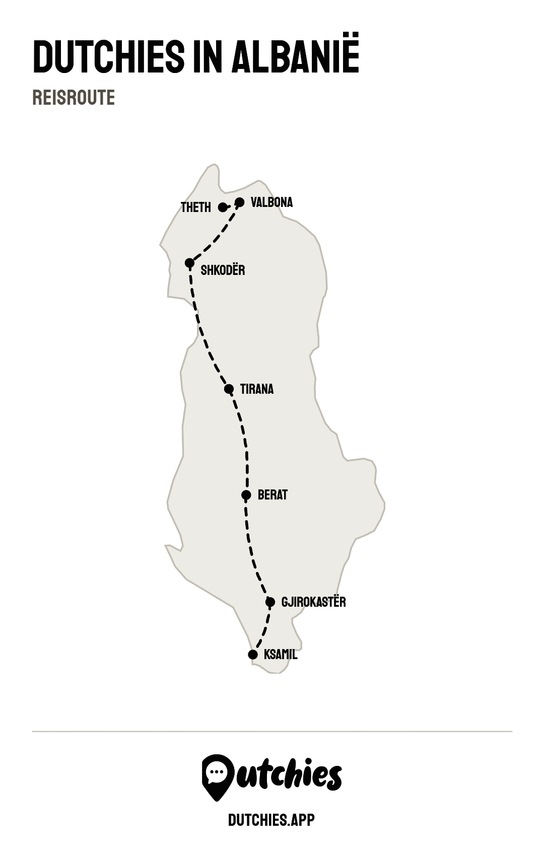 Reisroute Albanië: de populairste route in 7 stops