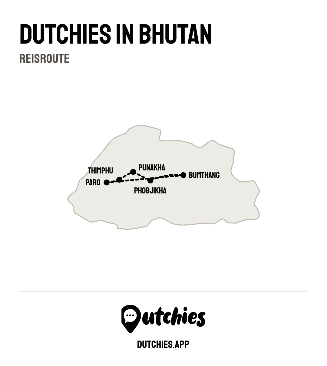 Reisroute Bhutan: de populairste route in 5 stops