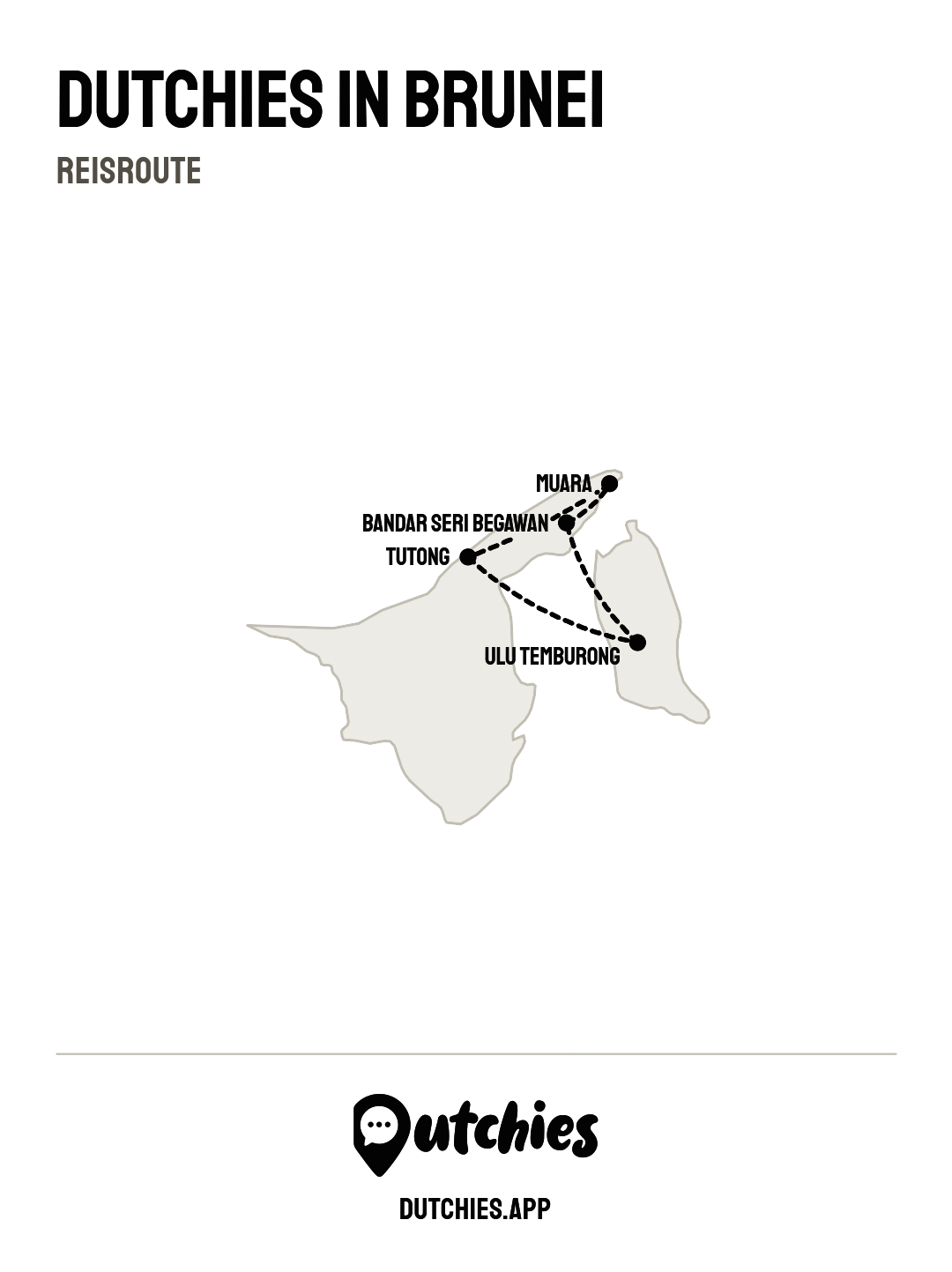 Reisroute Brunei: de populairste route in 4 stops