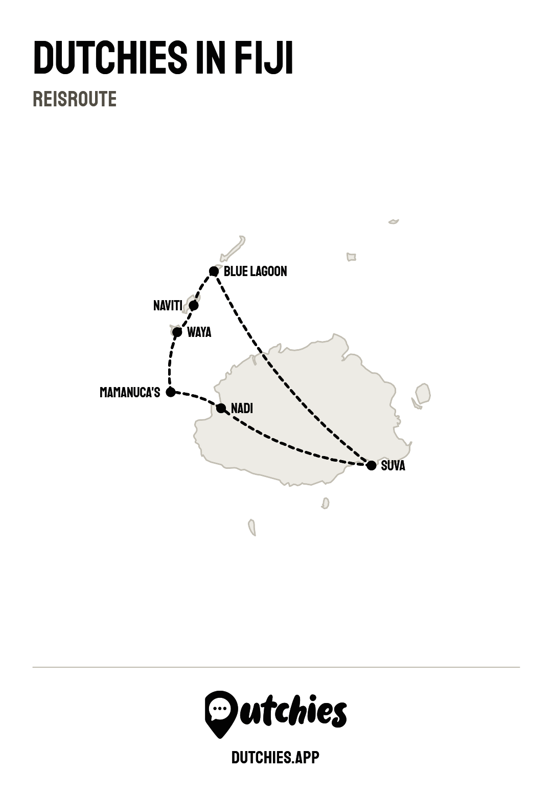Reisroute Fiji: de populairste route in 6 stops
