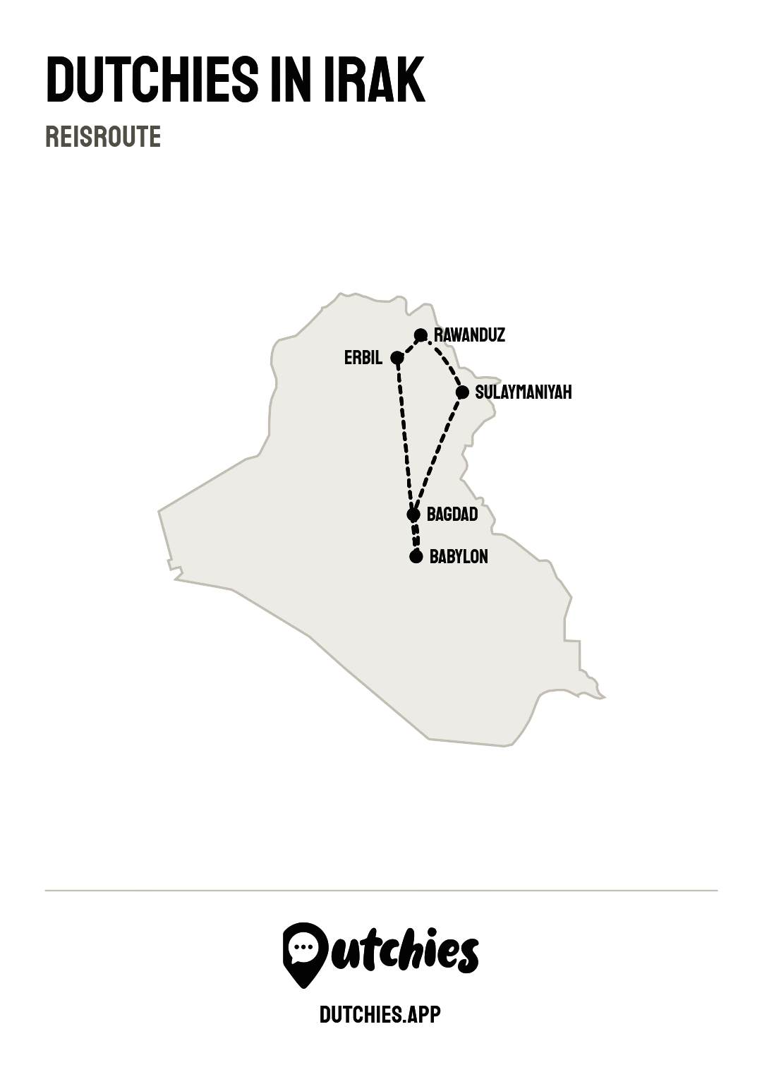 Reisroute Irak: de populairste route in 5 stops