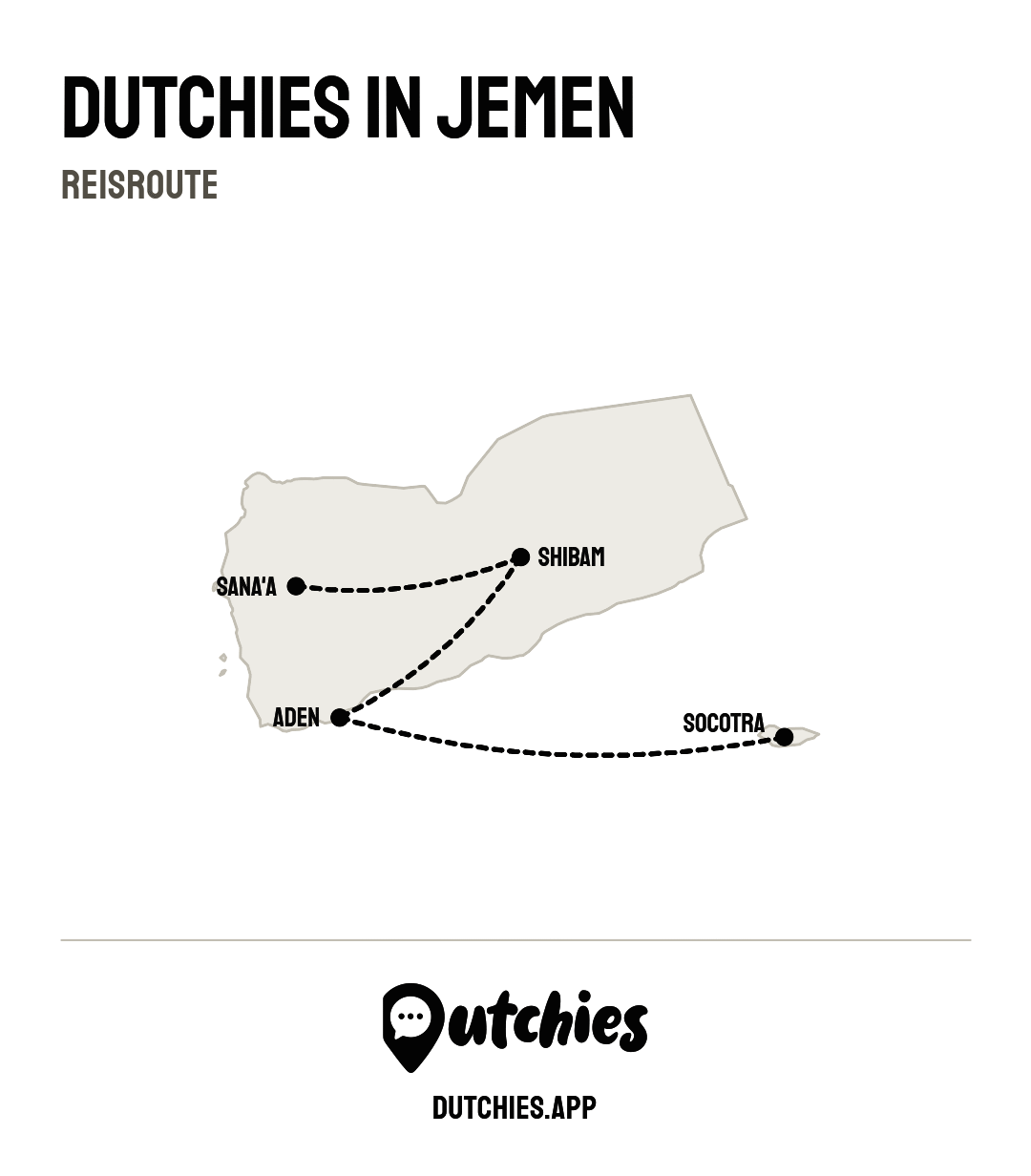 Reisroute Jemen: de populairste route in 4 stops