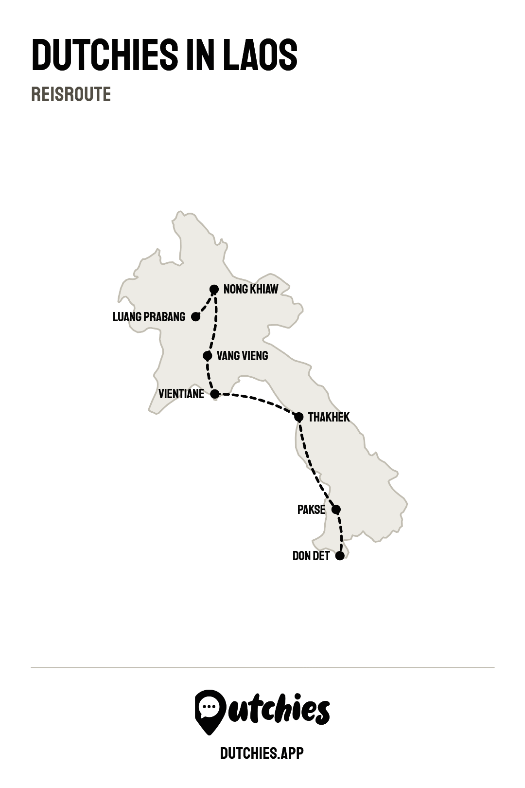 Reisroute Laos: de populairste route in 7 stops