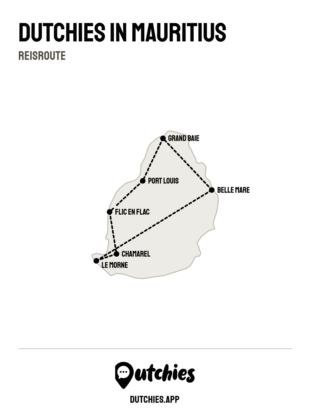 Reisroute Mauritius: de populairste route in 6 stops