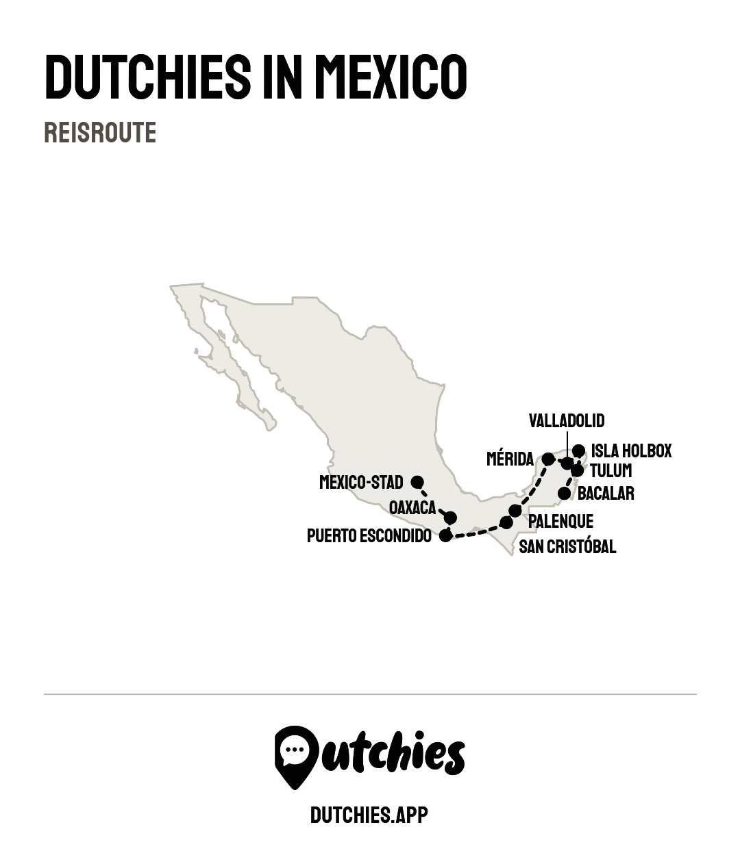 Reisroute Mexico: de populairste route in 10 stops