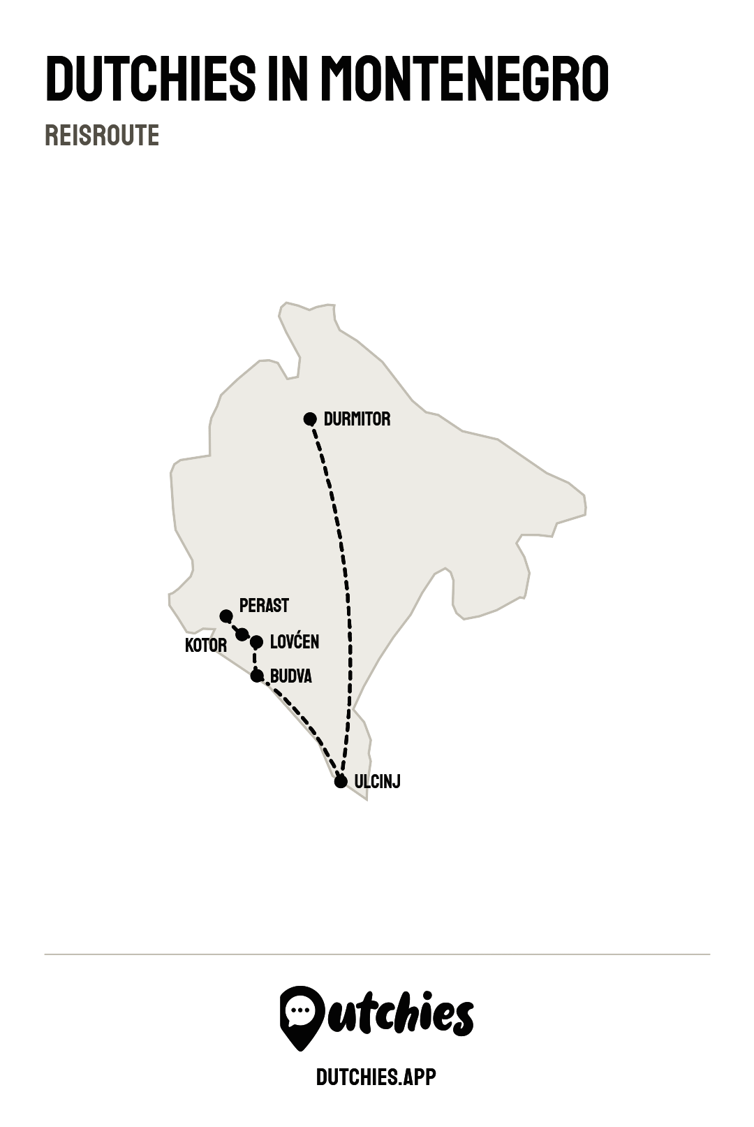 Reisroute Montenegro: de populairste route in 6 stops