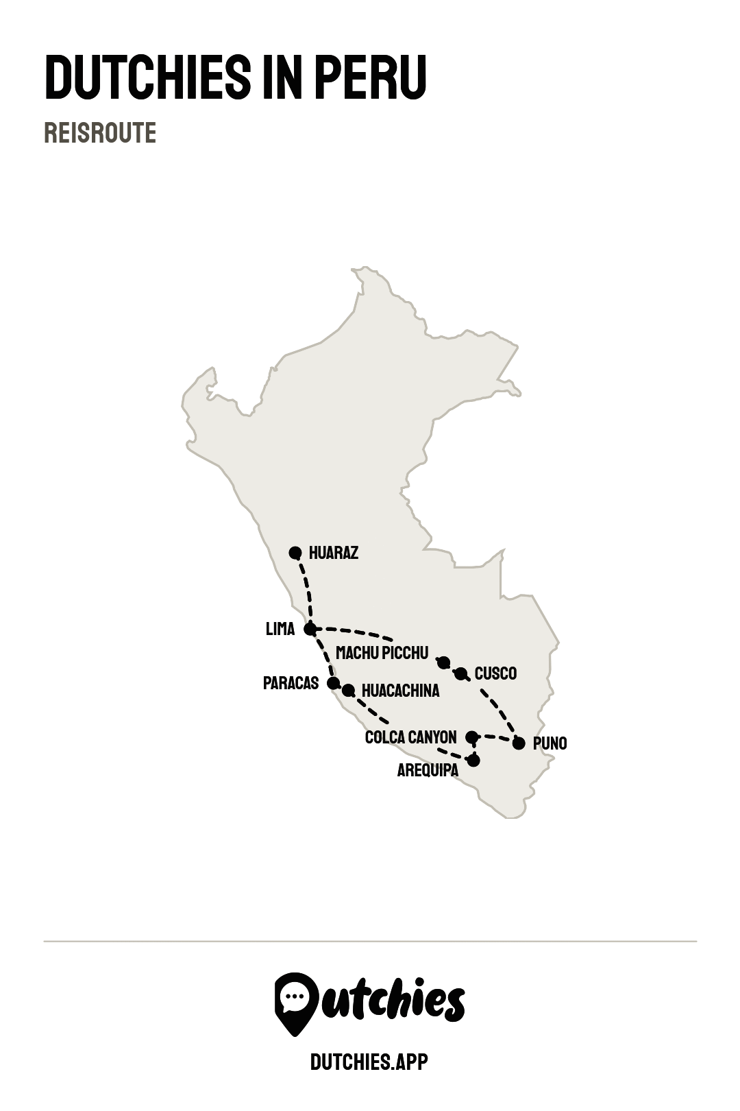 Reisroute Peru: de populairste route in 9 stops