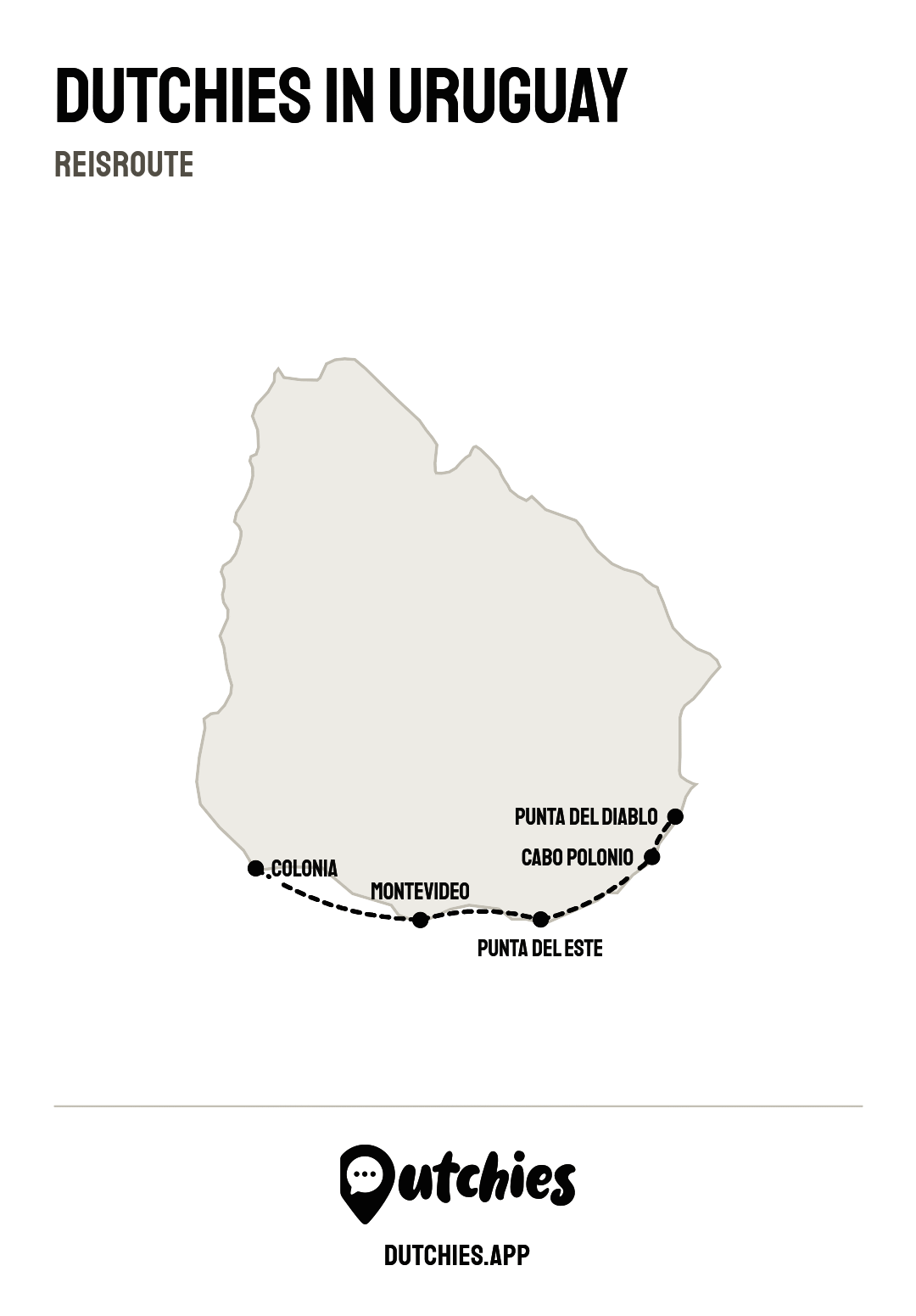 Reisroute Uruguay: de populairste route in 5 stops