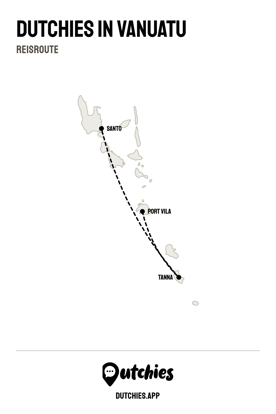 Reisroute Vanuatu: de populairste route in 3 stops