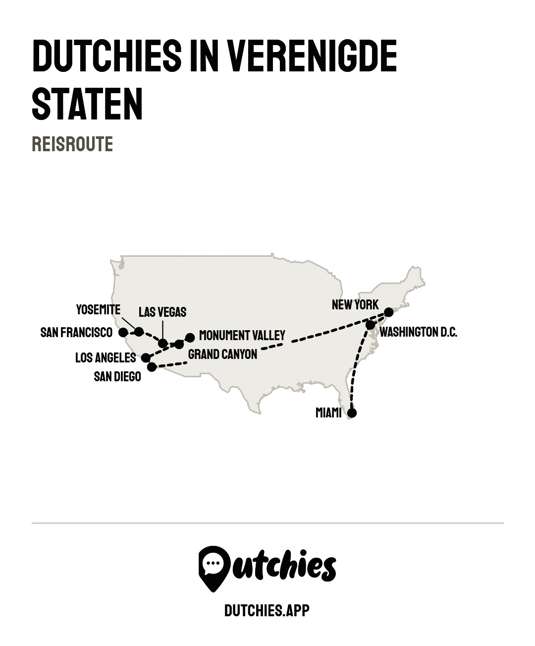 Reisroute Verenigde Staten: de populairste route in 10 stops